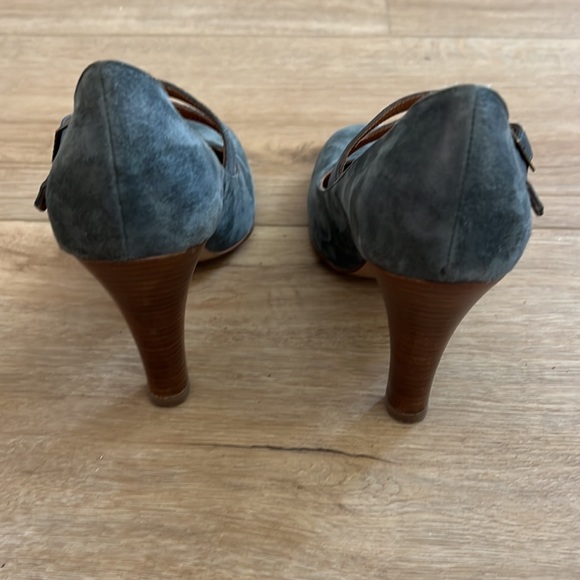 Marc by Marc Jacobs Mary Jane Pumps Stacked Heel Platform - Picture 10 of 15